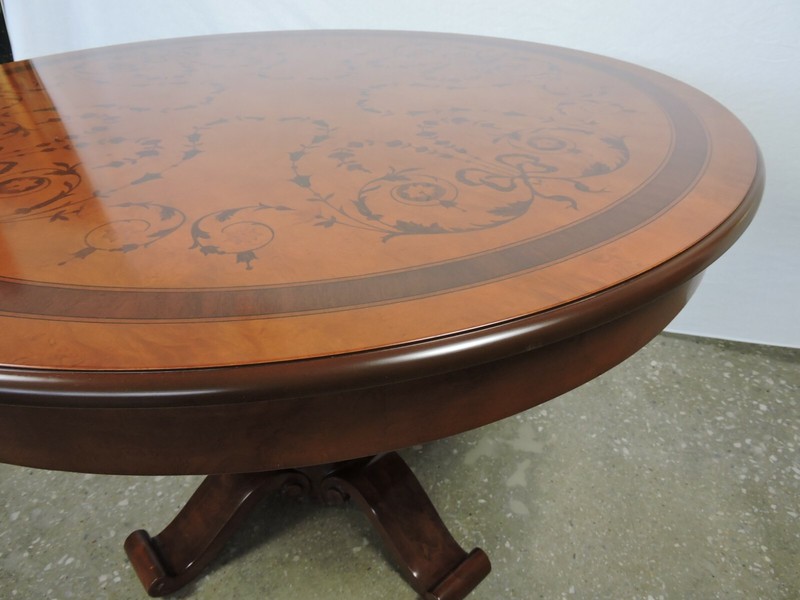 Handcrafted Italian Mahogany Dining Table gallery