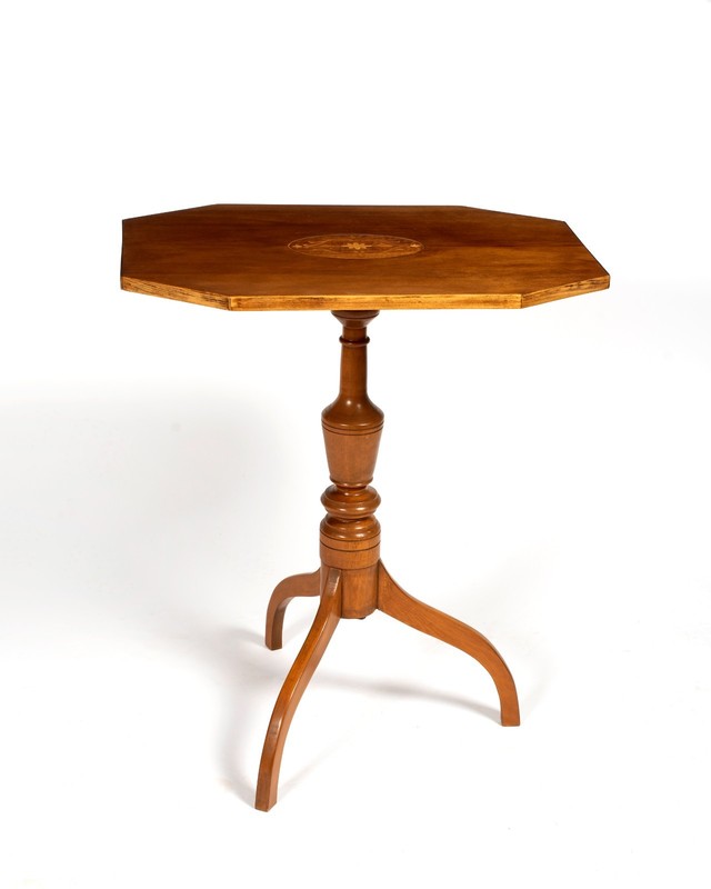An Inlaid Tilt Top Table, New Hampshire Estate gallery
