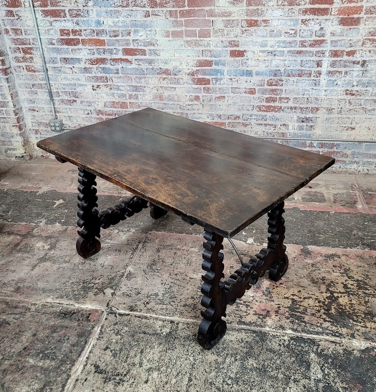 19th century Spanish Colonial Dining Table gallery