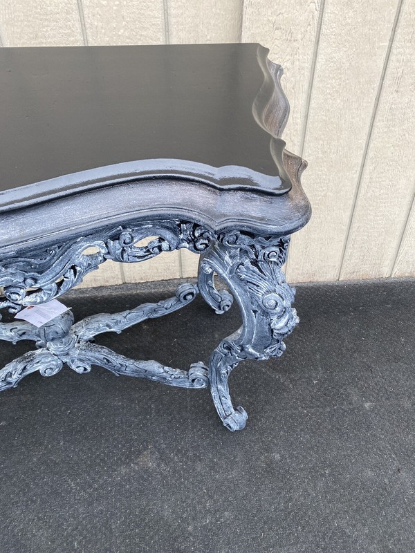 65115 Decorator Hand Carved Console Table Stand gallery