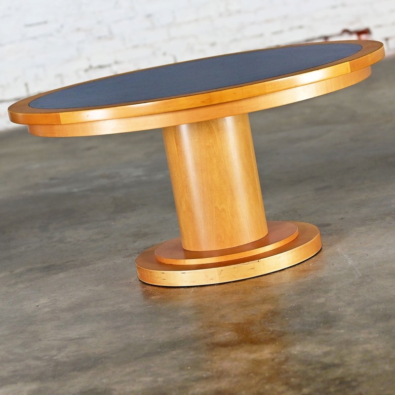 Pedestal Coffee Table by Michael Graves for Craftwood a Div. of Sonnenberg Ind