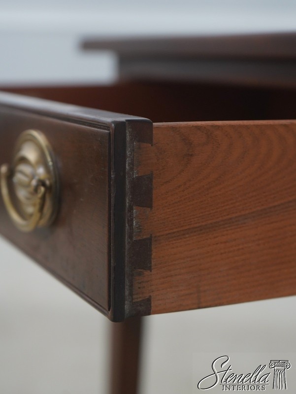 F72871: KITTINGER Colonial Williamsburg Walnut 1 Drawer Table gallery