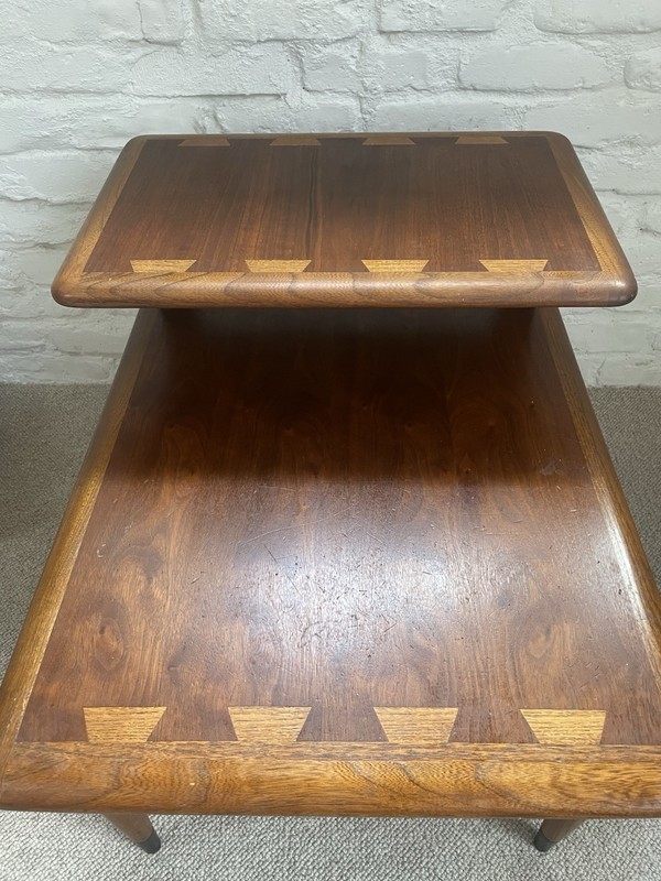 Lane Acclaim Step Table Modernist Mid-Century MCM gallery