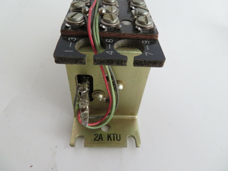 Western Electric 2A KTU Transformer Switching Relay Lamp Control Circuit