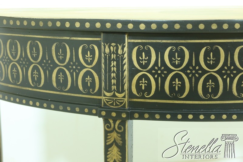 53663EC: Stunning Paint Decorated Console Or Hall Table gallery