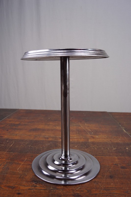 2X Vintage Table Retro Side Table With Mirror Post Modern 80S gallery
