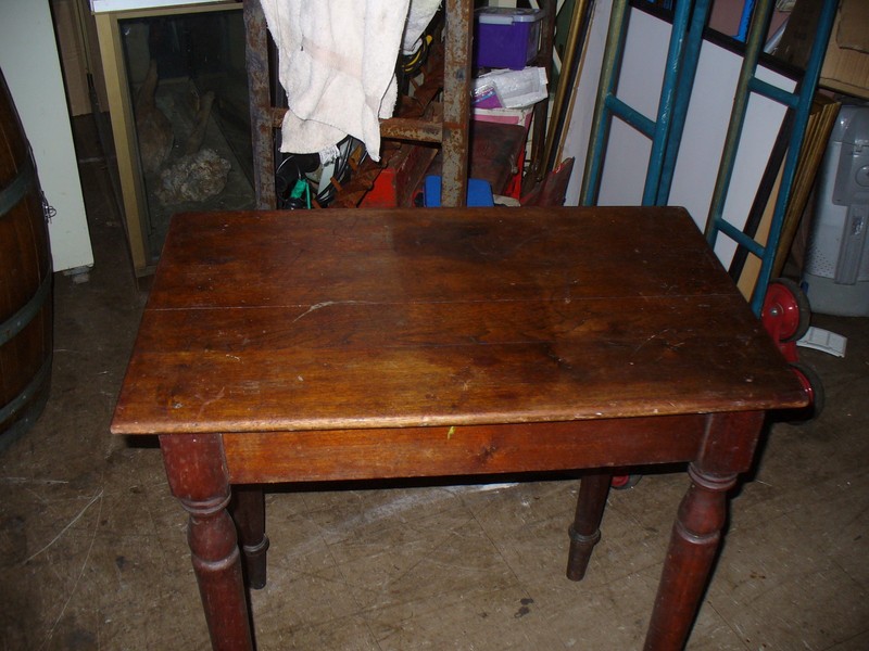 Australian antique table Cedar & Blackwood