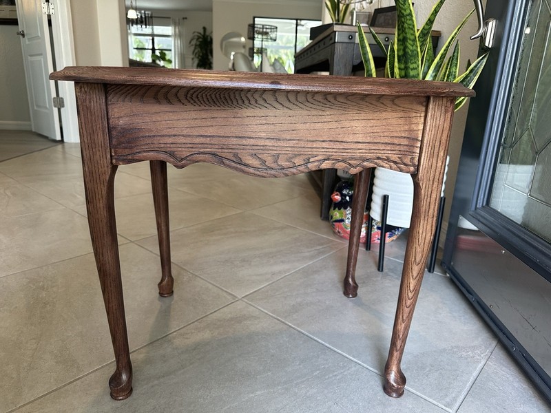 Mid Century Oval Side Table gallery