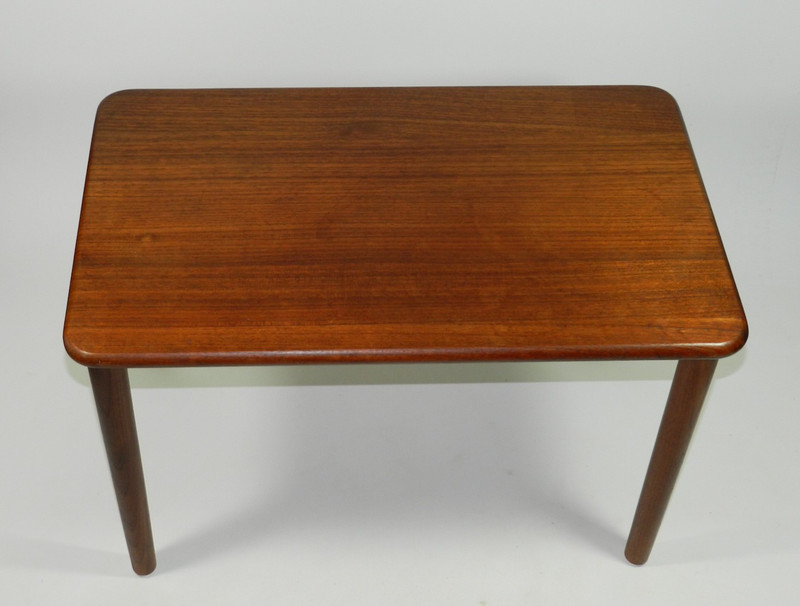 Teak Coffee Side Table Mid Century Danish Modern Vintage Mcm gallery
