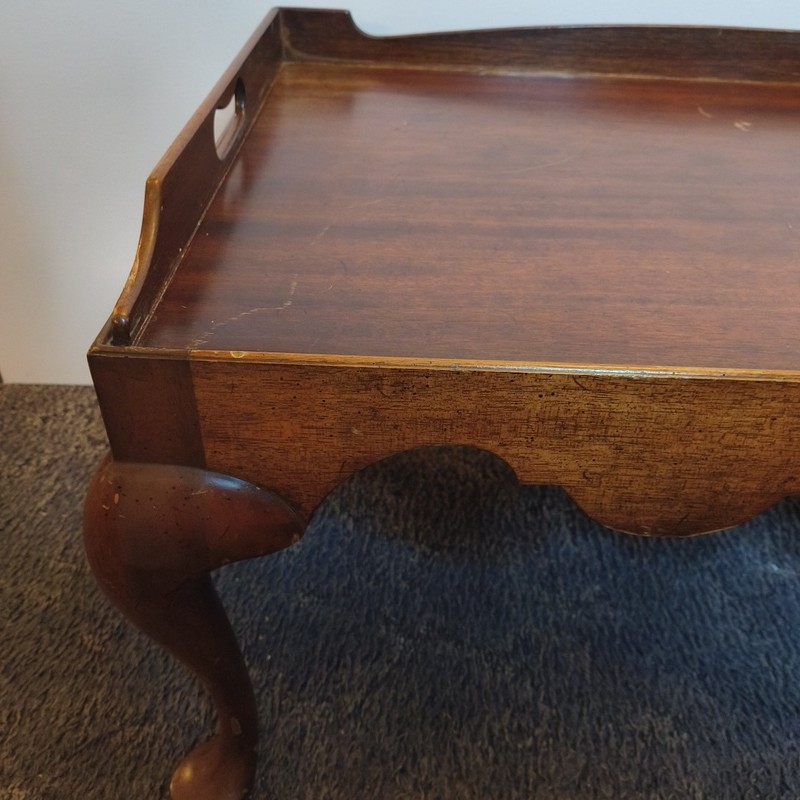 Vintage Kittinger Colonial "Old Dominion" Chippendale Mahogany Coffee Tea Table gallery