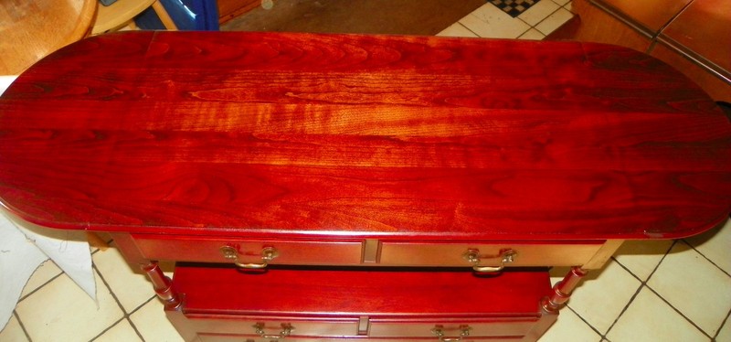 Cherry Mid Century Dropleaf Server / Entry Table Pennsylvania House (ENT27) gallery