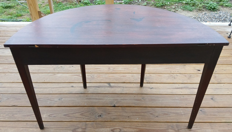 19th Century Demi-lune Console Table gallery