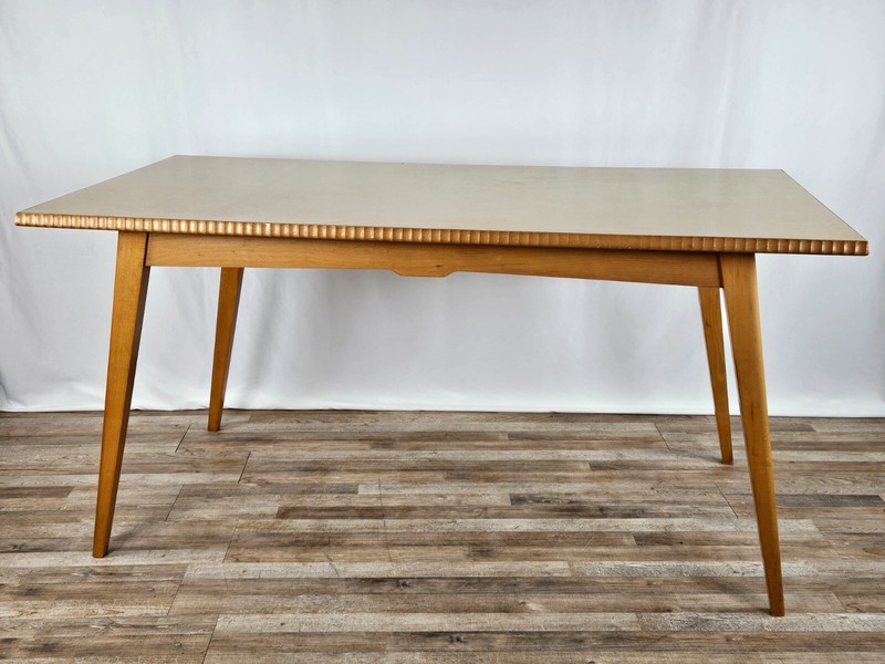 Dining Table in Maple | Vintage 50s Table | Modern Wooden Table gallery