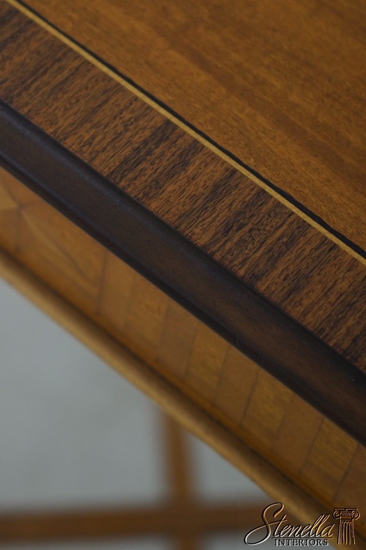 L67747: BAKER Adam Style Satinwood Inlaid Occasional Table gallery