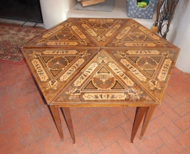Gorgeous & Versatile Italian Marquetry Coffee Table