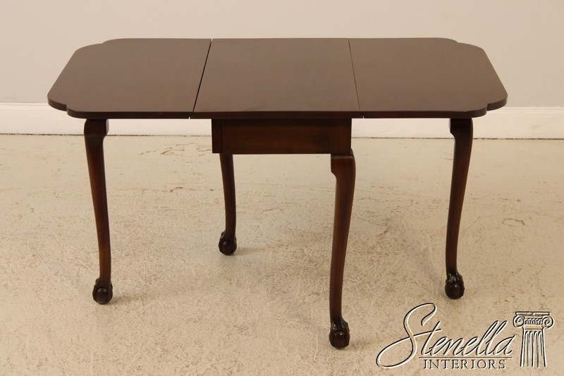 L70274: BIGGS Thomas Jefferson Ball & Claw Mahogany Table gallery