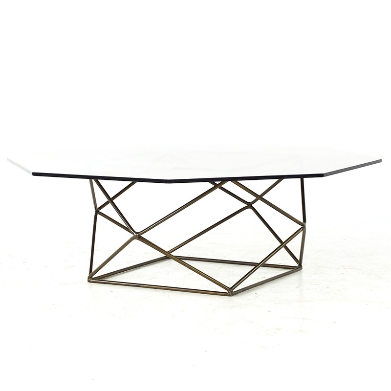 Milo Baughman for Directional Mid Century Coffee Table gallery