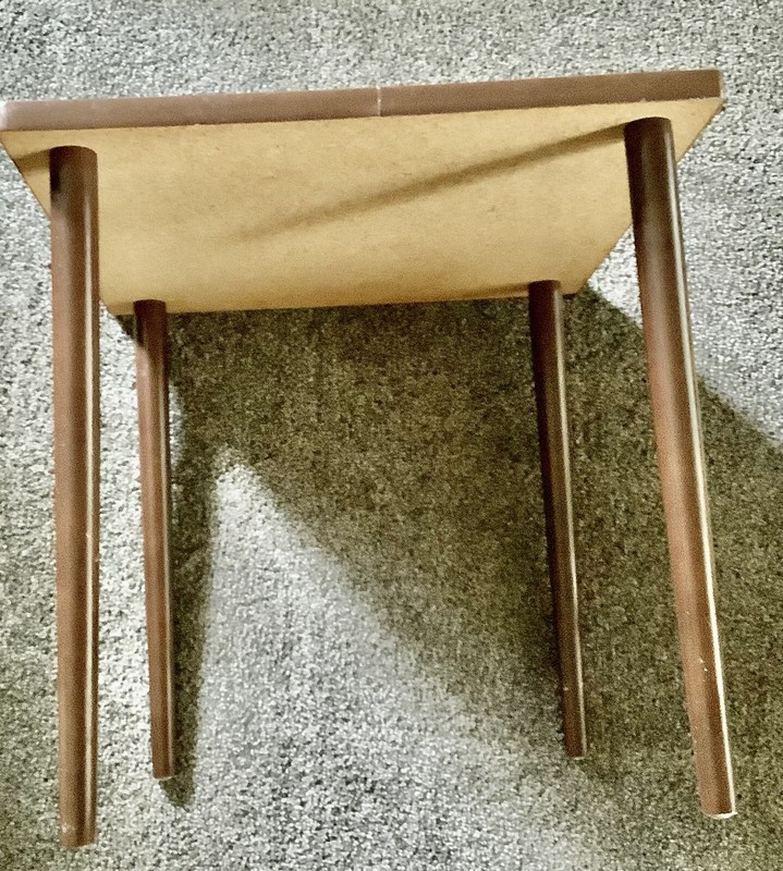 Mid Century Modern Retro Formica ( Marble Look) Stacking Side Tables gallery