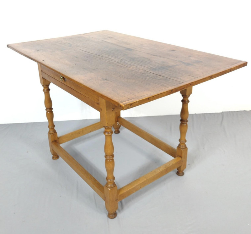 Antique Primitive New England tavern farm pub table farmhouse 1800s gallery