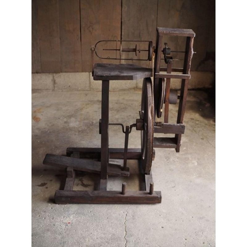 Antique Japanese Mechanical Thread Winder Meiji Era Koro-ten Used K23883