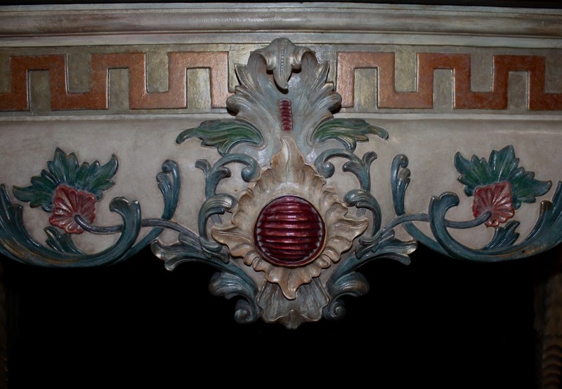 VENETIAN CONSOLE CREATED WITH BIRD THEME. Bird Heads In Corners; Webbed Toe Feet gallery