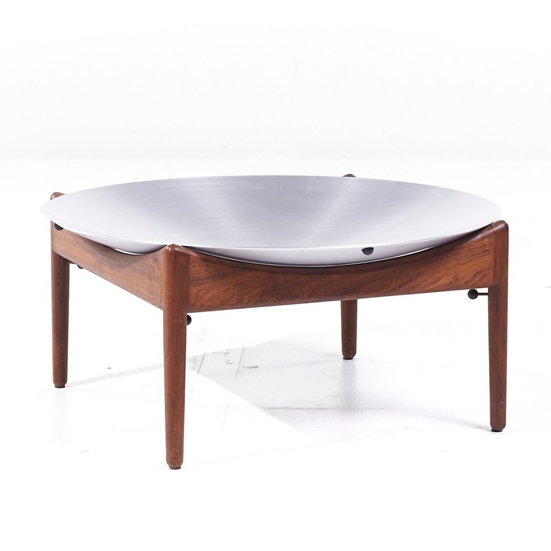 Kristian Solmer Vedel Modus Mid Century Fruit Bowl Rosewood Side Table