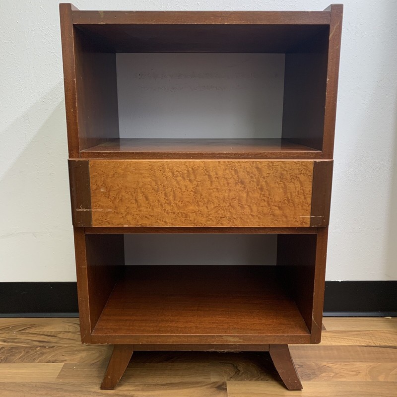 VTG 1950s Mid-Century Modern RWAY Solid Mahogany Wood 29" Side End Accent Table gallery