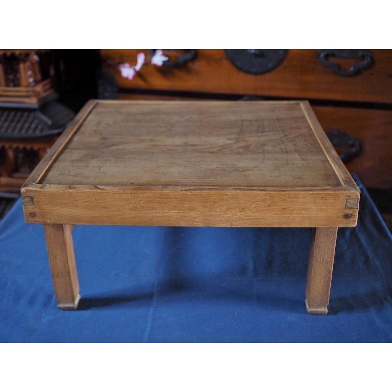 Japanese Koro-ten Folding Low Table Mid-Showa D Size Used 21cm (8.3in)