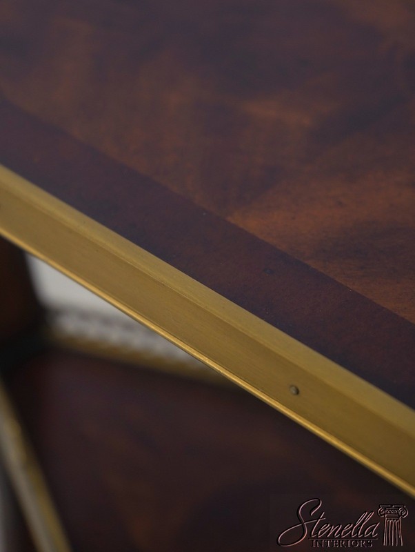 L72178: THEODORE ALEXANDER Mahogany 3-Tier Butler’s Side Table gallery