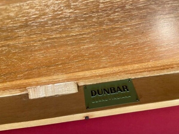 Edward Wormley for Dunbar Mid-Century Modern Three Nesting Tables in Sap Walnut gallery