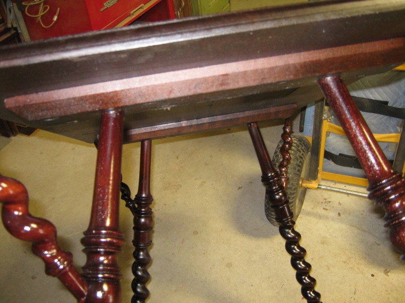 Mahogany "Merklen" Barley Twist Leg Table gallery