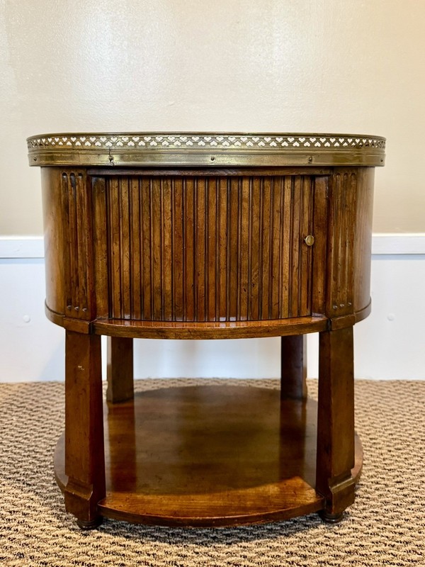 Baker Furniture French Regency ‘drum’ style table