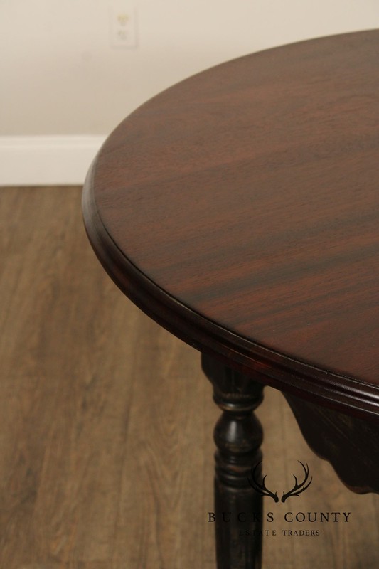 Farmhouse Stye Round Counter Height Table gallery