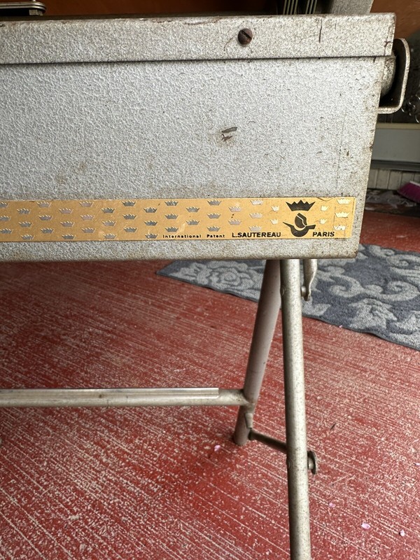 Antique •Rare• 1950’s UNIC Counter Balancing Draft Table Made In Paris, France gallery