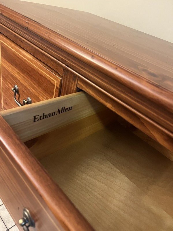 Ethan Allen Country Craftsman Huntboard Sideboard Pine gallery