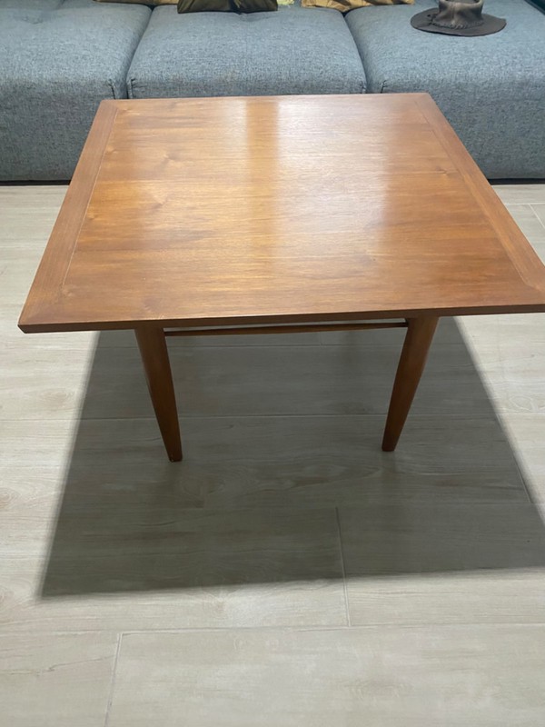 George Nakashima by Widdicom vintage solid wood coffee table gallery