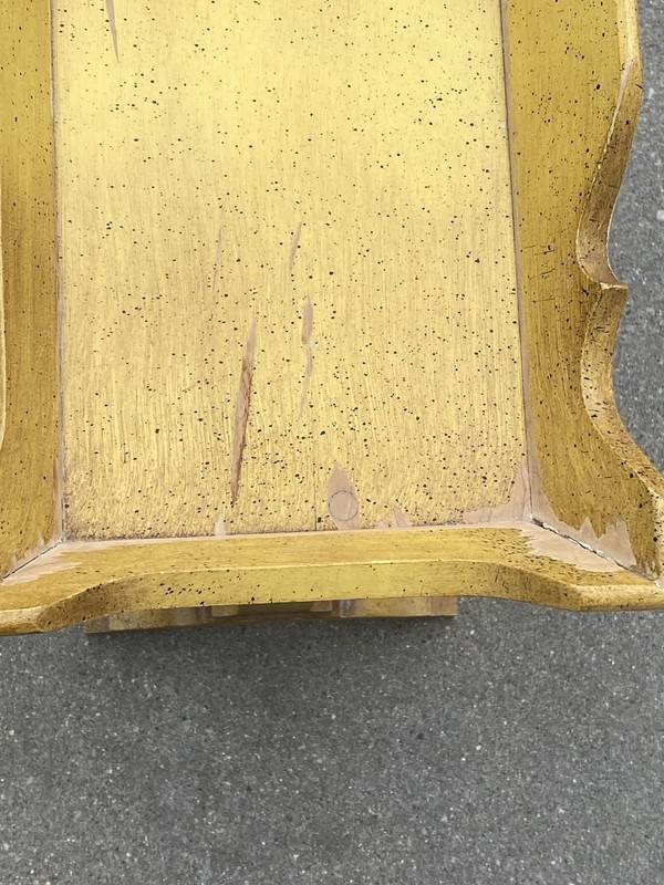 Tell City Chair Company Solid Hard Rock Maple Antique Yellow 3 Tier Side Table gallery