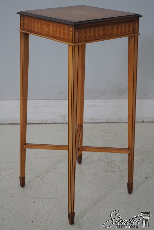 L67747: BAKER Adam Style Satinwood Inlaid Occasional Table gallery