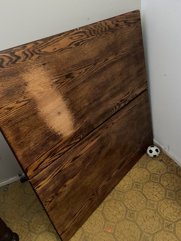 Nice Old Hardwoods Table Was Very Expensive,don’t Have The Room Anymore Chairs