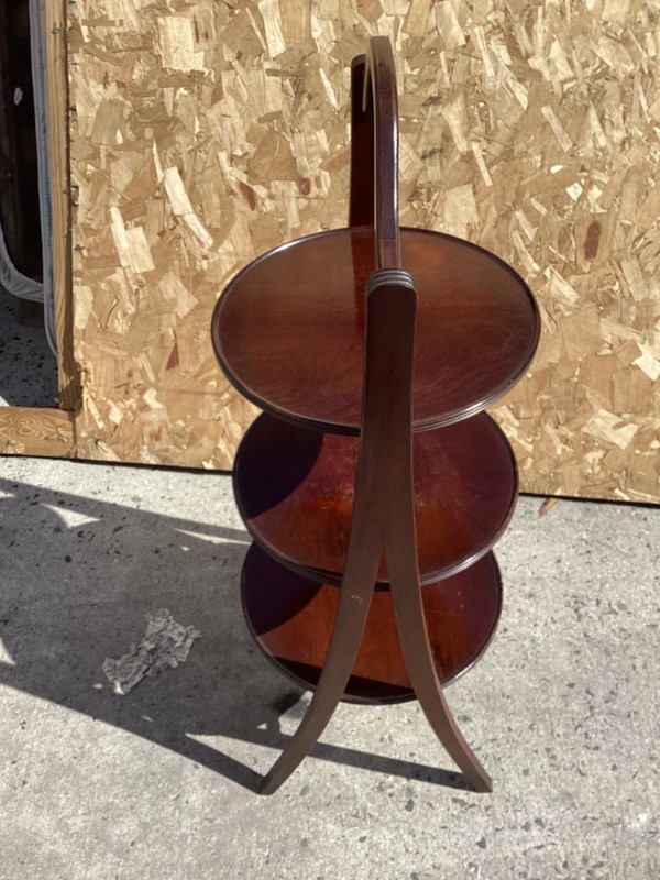 Antique 3 Tier Muffin Stand Ferguson Bros. Mfg. Co. Hoboken N.J. gallery