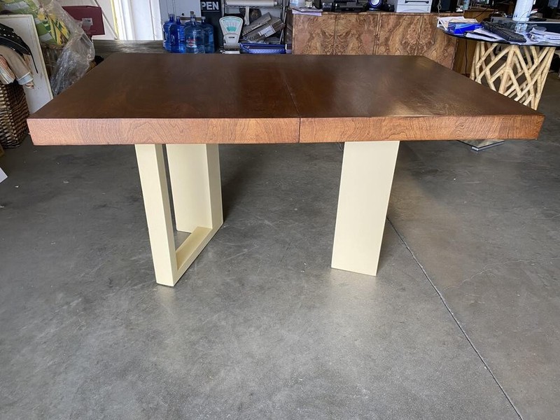 Mid-Century Paul Frankl Dining Table with Architectural Base gallery