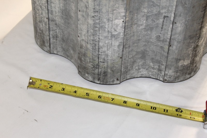 Custom Galvanized side table Style, Dickenson gallery