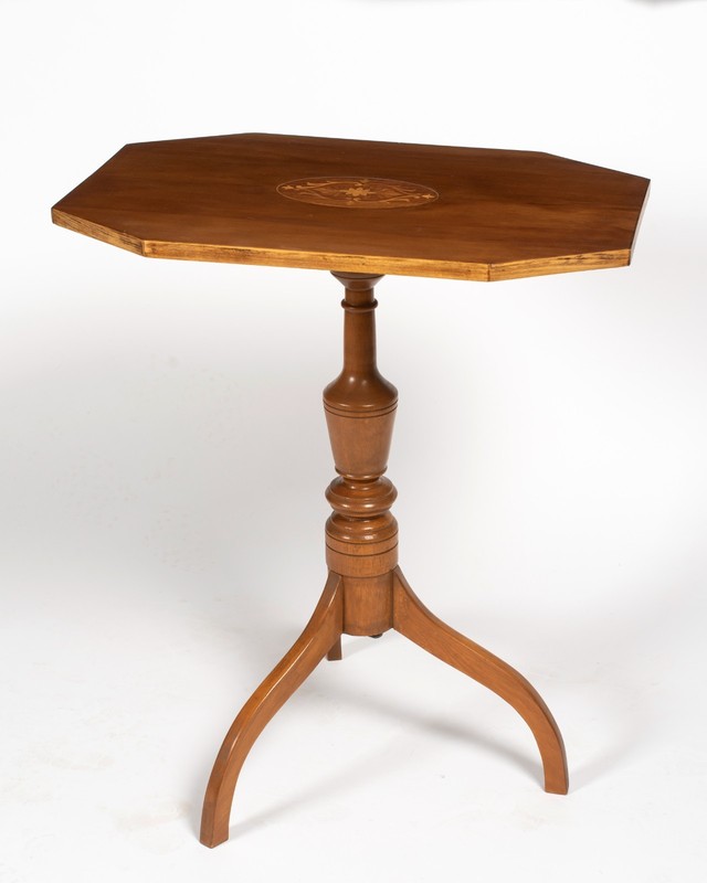 An Inlaid Tilt Top Table, New Hampshire Estate gallery