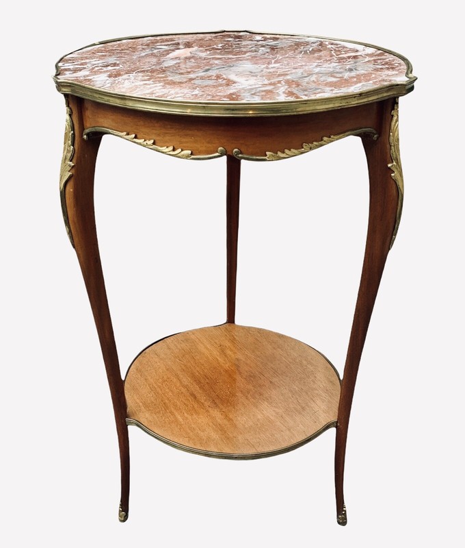 19th Century French Gueridon Table Louis XV style gallery