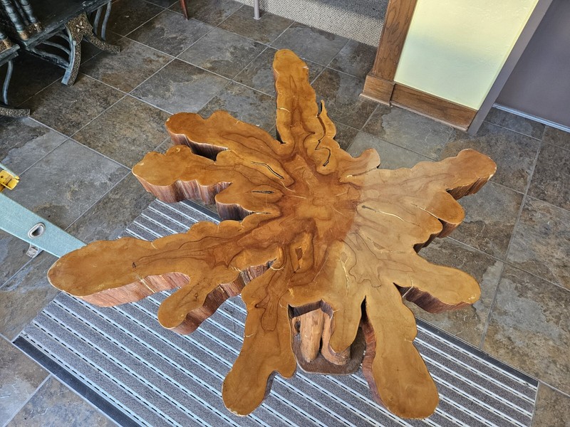 Vintage Cypress Coffee Table