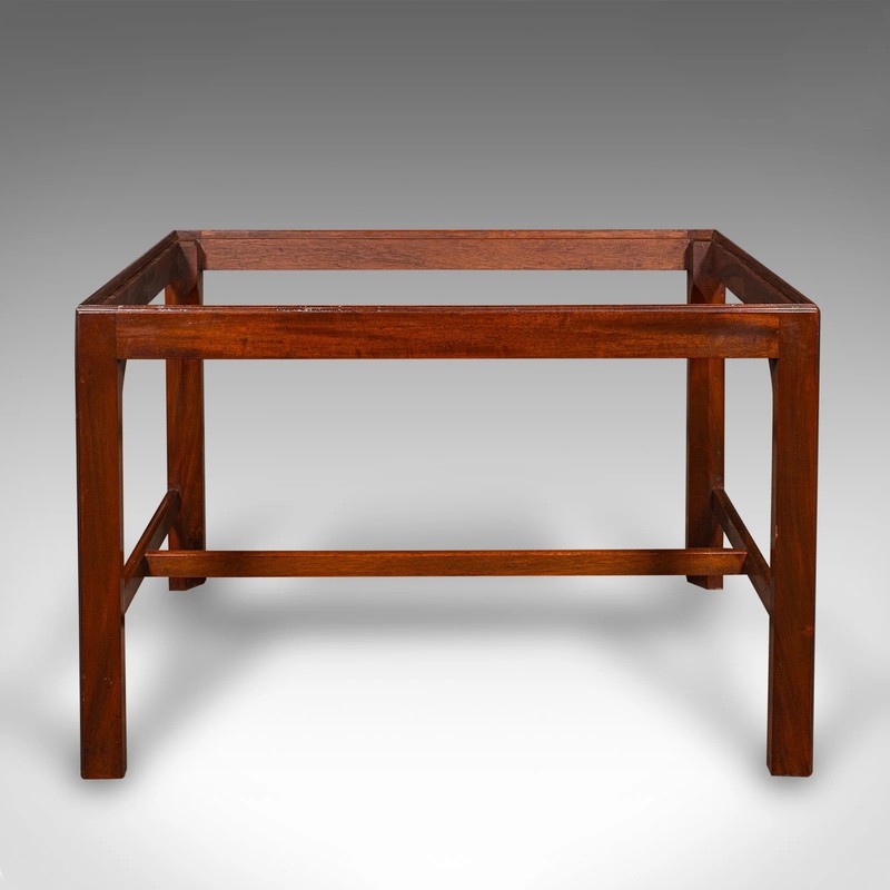 Vintage Butler's Serving Table, English, Afternoon Tea Tray On Stand, Art Deco gallery