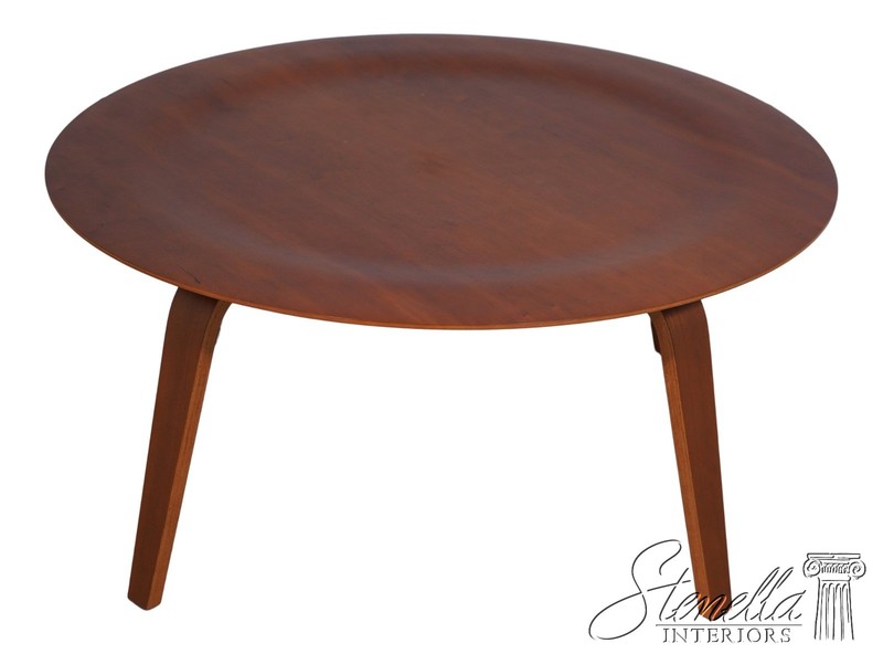 F66124: HERMAN MILLER Eames Model Round Modern Coffee Table