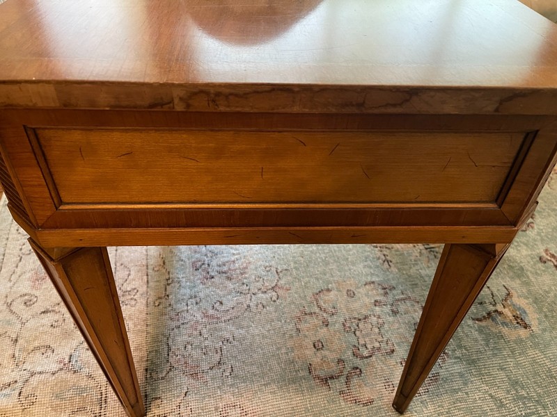 Vintage Drexel “Palazzo” Walnut Side Table / End Table H22 x W20 x D26 inches gallery