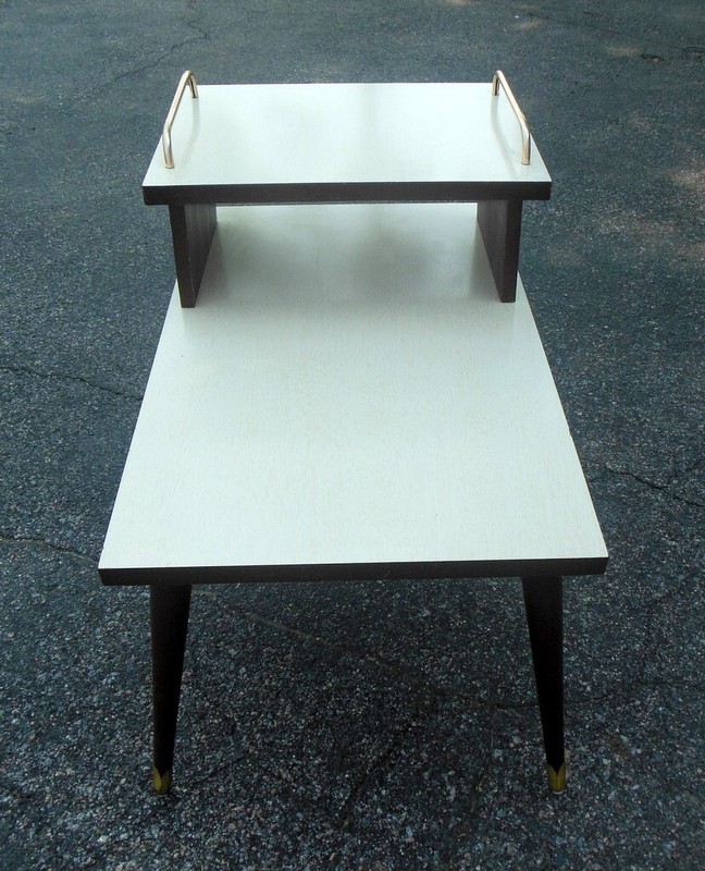MCM ATOMIC Step End TABLE gallery