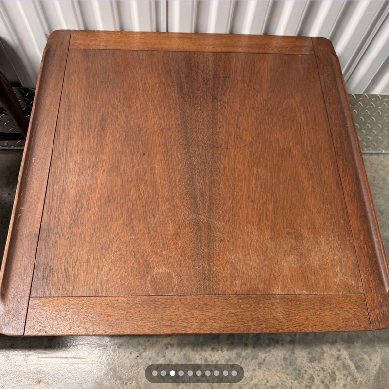 Mid Century Modern Vintage Pair Of End Tables Unknown Designer gallery
